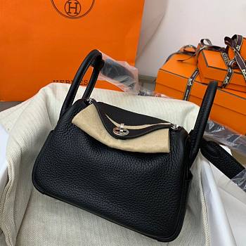 Hermès | Small Lindy 26 bag Black - 26 cm