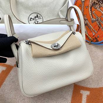 Hermès | Small Lindy 26 bag White - 26 cm