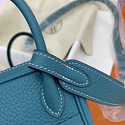 Hermès | Small Lindy 26 bag blue- 26 cm - 6