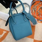 Hermès | Small Lindy 26 bag blue- 26 cm - 3