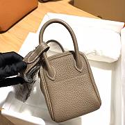 Hermès | Lindy mini bag Brown - 19 cm  - 4