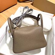 Hermès | Lindy mini bag Brown - 19 cm  - 3
