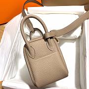 Hermès | Lindy mini bag Beige - 19 cm  - 4