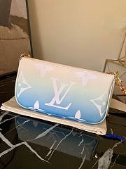 Louis Vuitton | Multi Pochette Accessoires Blue - M57633 - 24 x 13.5 x 4 cm - 5