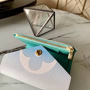 Louis Vuitton | Victorine wallet Blue - M80387 - 12 x 9.5 x 1.5 cm - 2
