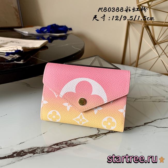 Louis Vuitton | Victorine wallet Light Pink - M80388 - 12 x 9.5 x 1.5 cm - 1