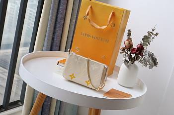 Louis Vuitton | Mini Pochette Accessoires Yellow - M80501 - 15.5 x 10.5 x 4 cm