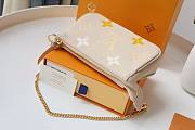 Louis Vuitton | Mini Pochette Accessoires Yellow - M80501 - 15.5 x 10.5 x 4 cm - 4