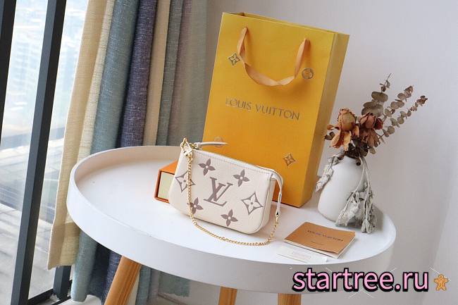 Louis Vuitton | Mini Pochette Accessoires Creme - M80732 - 15.5 x 10.5 x 4cm - 1