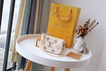 Louis Vuitton | Mini Pochette Accessoires Creme - M80732 - 15.5 x 10.5 x 4cm