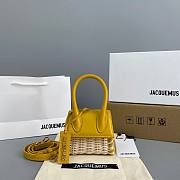 Jacquemus͚ | Chiquito Mini Yellow bag - 303450 - 12 x 8 x 5 cm - 1