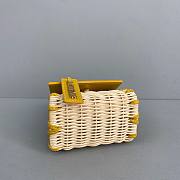 Jacquemus͚ | Chiquito Mini Yellow bag - 303450 - 12 x 8 x 5 cm - 6