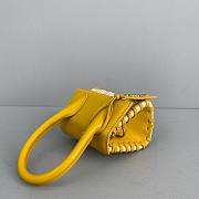 Jacquemus͚ | Chiquito Mini Yellow bag - 303450 - 12 x 8 x 5 cm - 5