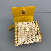 Jacquemus͚ | Chiquito Mini Yellow bag - 303450 - 12 x 8 x 5 cm - 2