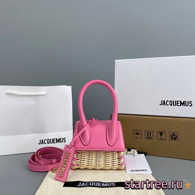 Jacquemus͚ | Chiquito Mini Pink bag - 303450 - 12 x 8 x 5 cm - 1
