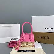 Jacquemus͚ | Chiquito Mini Pink bag - 303450 - 12 x 8 x 5 cm - 1