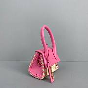 Jacquemus͚ | Chiquito Mini Pink bag - 303450 - 12 x 8 x 5 cm - 5