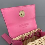 Jacquemus͚ | Chiquito Mini Pink bag - 303450 - 12 x 8 x 5 cm - 2