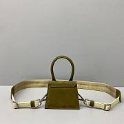 Jacquemus͚ | Le Chiquito Green bag - 306570 - 12 x 8 x 5 cm - 4