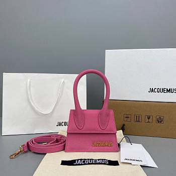 Jacquemus͚ | Le Chiquito Mini Pink bag - 12 x 8 x 5 cm