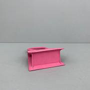 Jacquemus͚ | Le Chiquito Mini Pink bag - 12 x 8 x 5 cm - 6