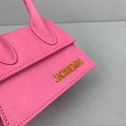 Jacquemus͚ | Le Chiquito Mini Pink bag - 12 x 8 x 5 cm - 2