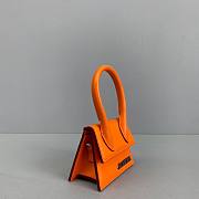 Jacquemus͚ | Chiquito man Mini Orange leather bag - 304740 - 12 x 8 x 5 cm - 2