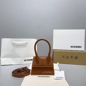 Jacquemus͚ | Le Chiquito Mini Brown bag - 304450 - 12 x 8 x 5 cm