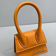 Jacquemus͚ | Le Chiquito Mini Caramel bag - 12 x 8 x 5 cm - 5