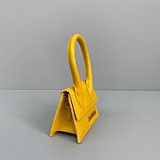 Jacquemus͚ | Le Chiquito Mini Yellow bag - 12 x 8 x 5 cm - 2