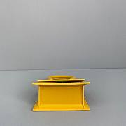 Jacquemus͚ | Le Chiquito Mini Yellow bag - 12 x 8 x 5 cm - 4