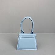 Jacquemus͚ | Le Chiquito Mini Cloud Blue bag - 12 x 8 x 5 cm - 3