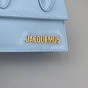 Jacquemus͚ | Le Chiquito Mini Cloud Blue bag - 12 x 8 x 5 cm - 6