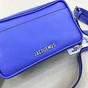 Jacquemus͚ |  Baneto Rectangular Blue bag - 19 x 11 x 7 cm - 6