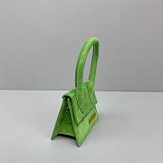 Jacquemus͚ | Le Chiquito Mini Green Suede Bag - 302500 - 12 x 8 x 5 cm - 2