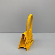 Jacquemus͚ | Le Chiquito Mini Yellow Suede Bag - 12 x 8 x 5 cm - 2