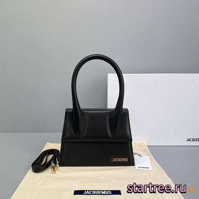 JACQUEMUS | Great Chiquito Black bag - 300990 - 24 x 18 x 10 cm - 1
