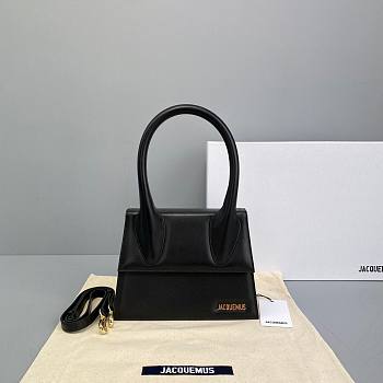 JACQUEMUS | Great Chiquito Black bag - 300990 - 24 x 18 x 10 cm