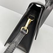 JACQUEMUS | Great Chiquito Black bag - 300990 - 24 x 18 x 10 cm - 4