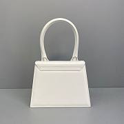 JACQUEMUS | Great Chiquito White bag - 300100 - 24 x 18 x 10 cm - 3