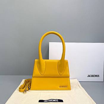 JACQUEMUS | Great Chiquito Yellow bag - 24 x 18 x 10 cm