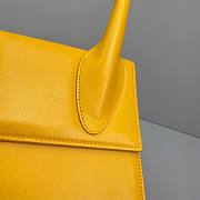 JACQUEMUS | Great Chiquito Yellow bag - 24 x 18 x 10 cm - 5