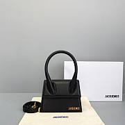 JACQUEMUS | Chiquito Small Black bag -  300990 - 18 x 15.5 x 8 cm - 1