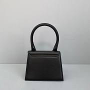 JACQUEMUS | Chiquito Small Black bag -  300990 - 18 x 15.5 x 8 cm - 2