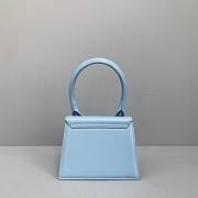 JACQUEMUS | Chiquito Small Blue bag - 302340 - 18 x 15.5 x 8 cm - 3