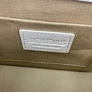 JACQUEMUS | Chiquito Small White bag - 300100 - 18 x 15.5 x 8 cm - 6