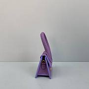 Jacquemus | Le Chiquito mini Frosted Purple Bag - 12 x 8 x 5cm - 2