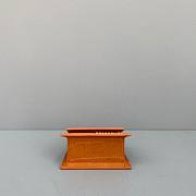 Jacquemus | Le Chiquito mini Frosted Orange Bag - 12 x 8 x 5cm - 3