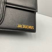 JACQUEMUS | Great Bambino Black bag - 300990 - 24 x 13 x 7 cm - 6