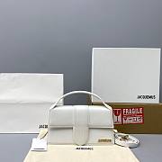 JACQUEMUS | Great Bambino White bag - 300990 - 24 x 13 x 7 cm - 1